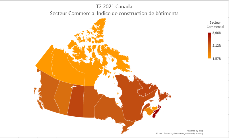 Q2 2021 Canada Commercial Construction Index