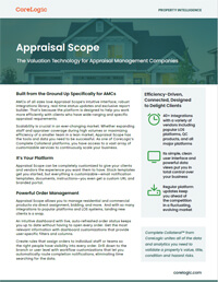 Appraisal Scope