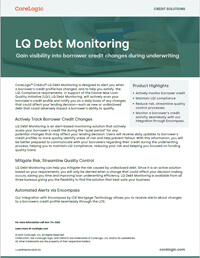 LQ Debt Monitoring