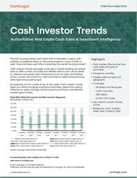 Cash Investor Trends